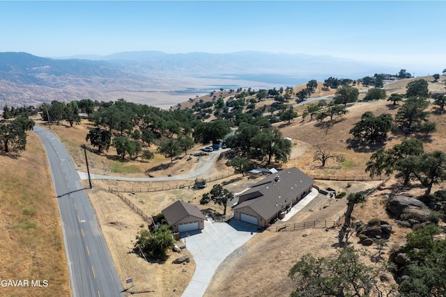 18551 Jacks Hill Rd, Tehachapi, CA 93561 - overview of rural landscape featuring a mountainous background