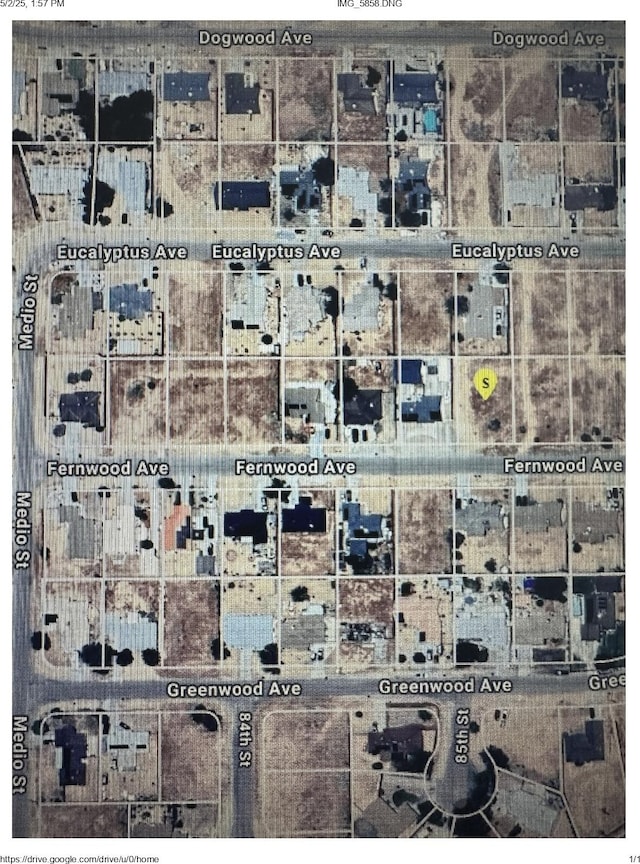 0 Fernwood Ave, California City CA, 93505 land for sale