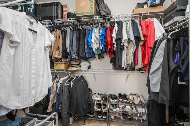 view of spacious closet