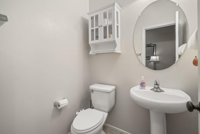 bathroom with toilet