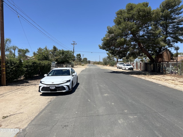 13320 E Ave W6, Pearblossom, CA 93553 - view of asphalt street