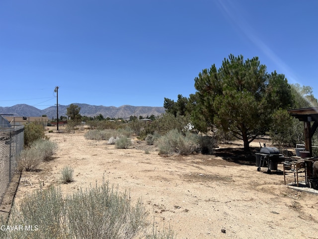 13320 E Ave W6, Pearblossom, CA 93553 - view of yard featuring a mountain view