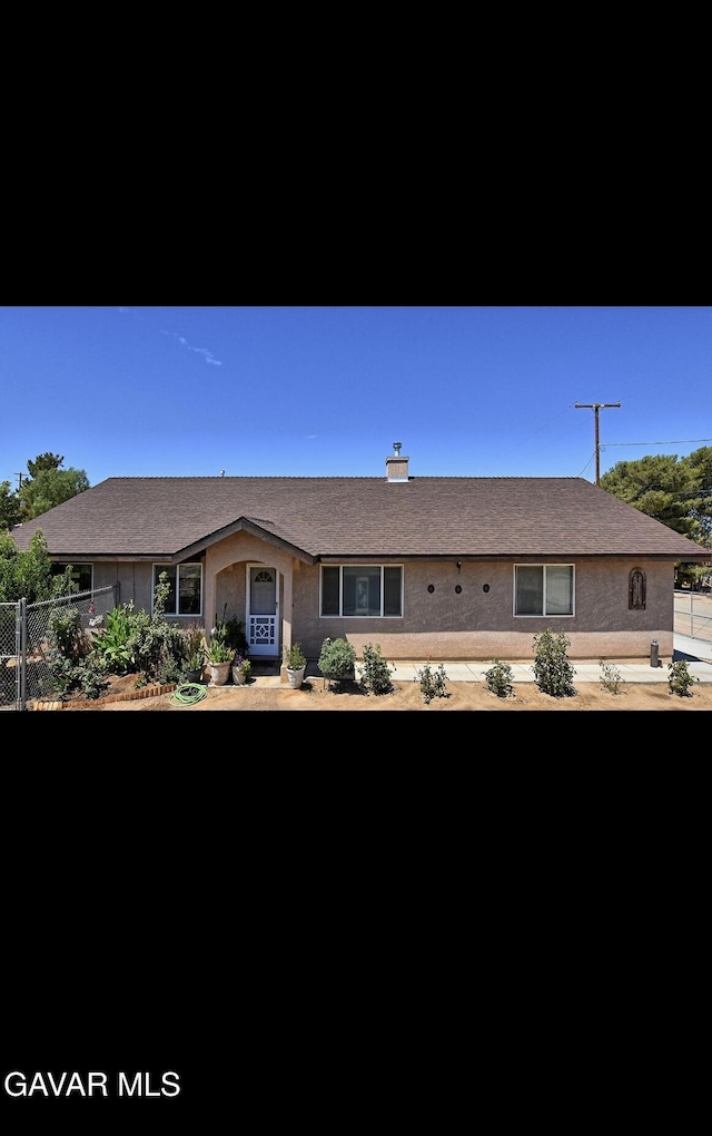 13320 E Ave W6, Pearblossom, CA 93553 - view of ranch-style home