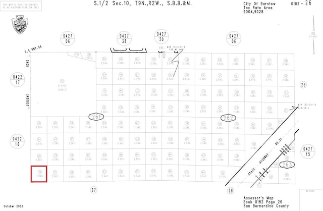 Listing photo 2 for Osborne Rd, Barstow CA 92311