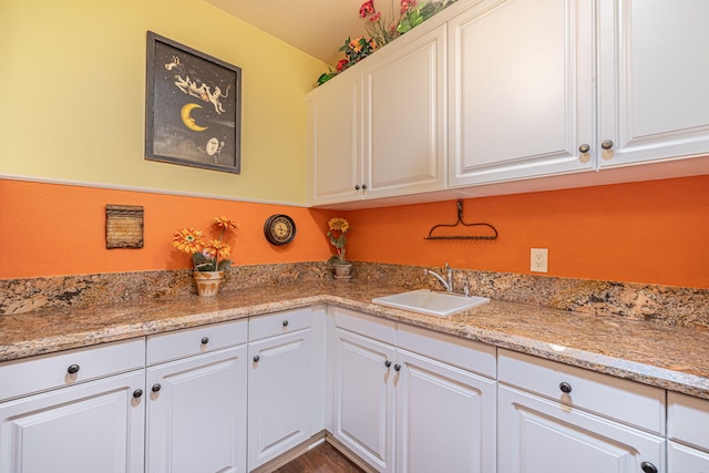 laundry area featuring sink