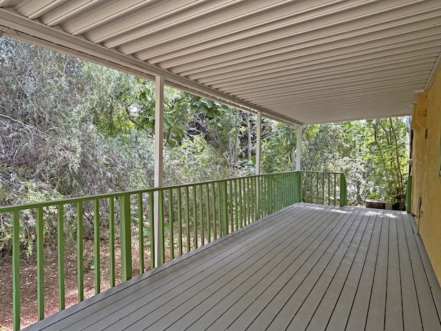 view of deck