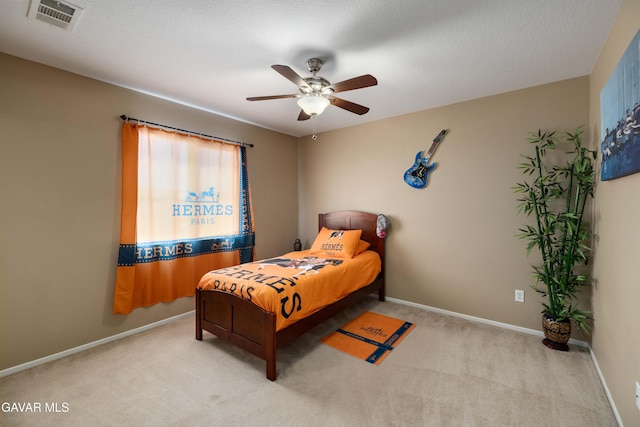 39243 Nicole Dr, Palmdale, CA 93551 - bedroom with light colored carpet and ceiling fan