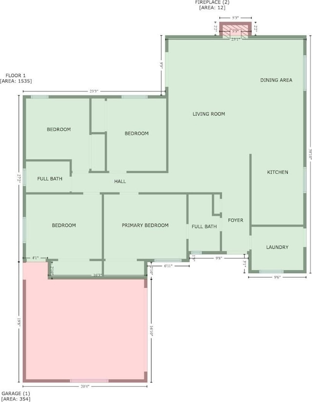 45431 Sancroft Ave, Lancaster, CA 93535 - floor plan / room layout