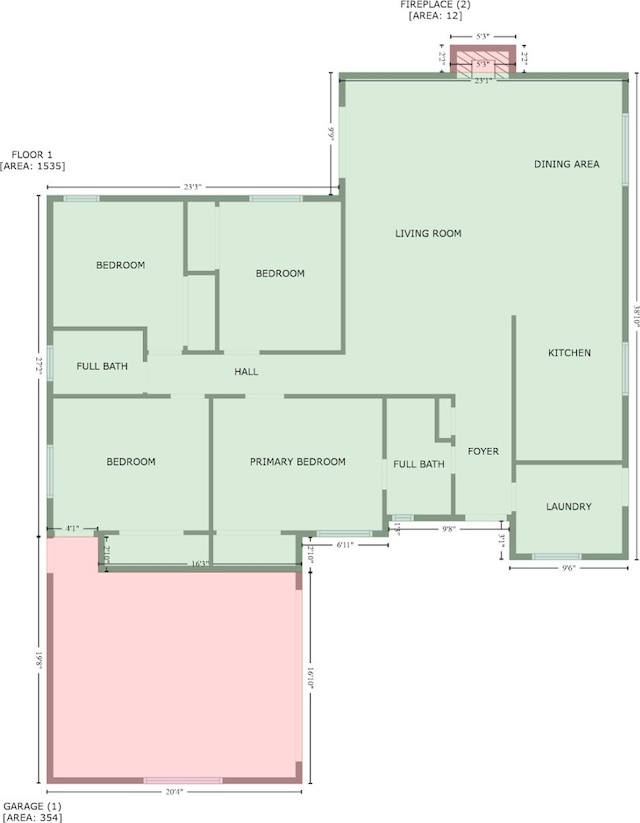 45431 Sancroft Ave, Lancaster, CA 93535 - property floor plan