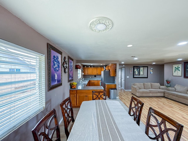 45431 Sancroft Ave, Lancaster, CA 93535 - dining space featuring recessed lighting and baseboards