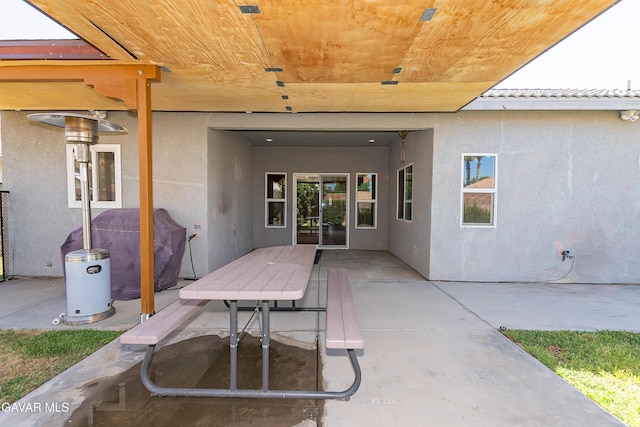 43963 Glenraven Rd, Lancaster, CA 93535 - view of patio with outdoor dining area and a grill