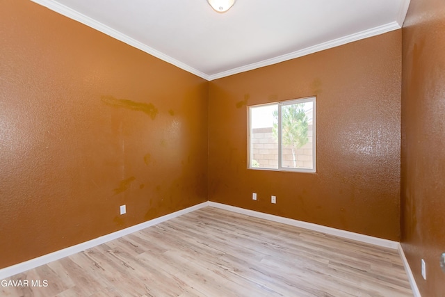 43963 Glenraven Rd, Lancaster, CA 93535 - unfurnished room featuring wood finished floors and crown molding