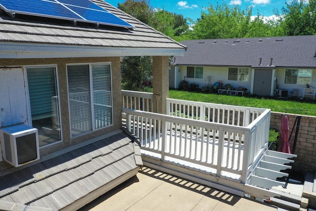 view of deck