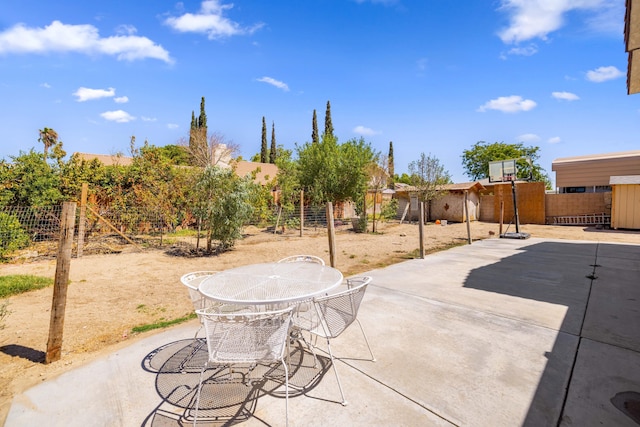 view of patio