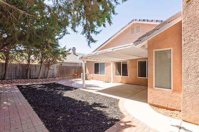 6310 Treehaven Ct, Lancaster, CA 93536 - fenced backyard featuring a patio area