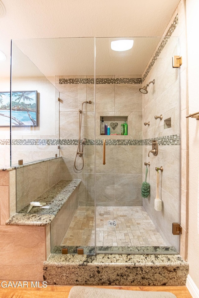 43710 Shiloh Ln, Lancaster, CA 93535 - bathroom with a stall shower