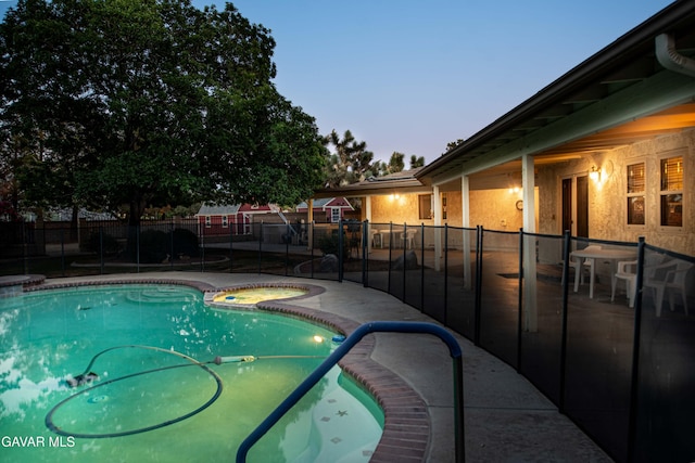 43710 Shiloh Ln, Lancaster, CA 93535 - view of pool featuring an in-ground hot tub and a patio area
