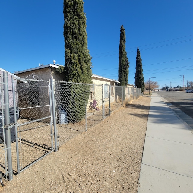 view of side of property