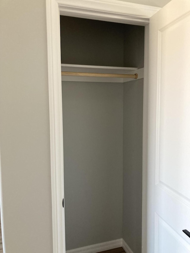 view of closet