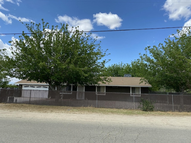 9755 E E Ave S Unit 12, Littlerock, CA 93543 - view of front facade with a fenced front yard