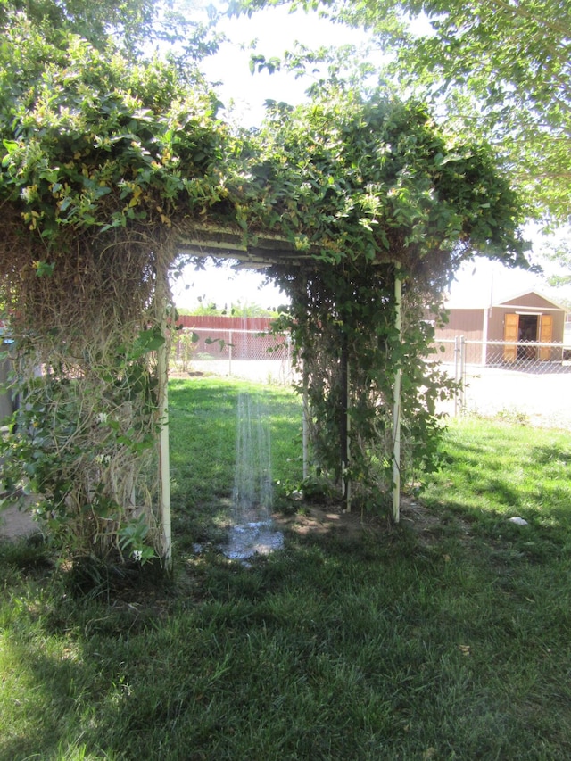 9755 E E Ave S Unit 12, Littlerock, CA 93543 - view of yard with a water view