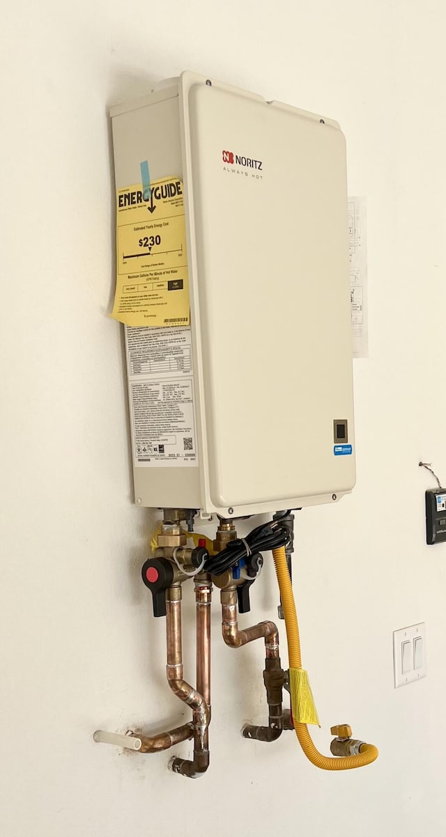 utilities with water heater