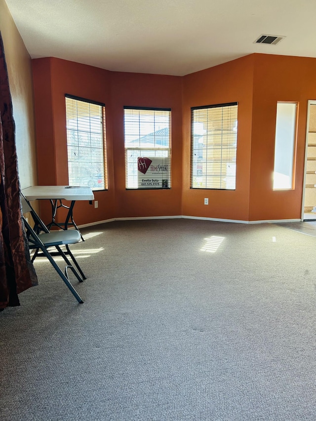 interior space with carpet