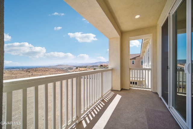 39635 Nicholas Ct, Palmdale, CA 93551 - balcony featuring a mountain view