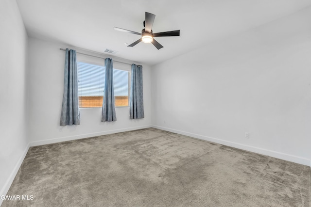 3932 Birchwood Ave, Rosamond, CA 93560 - empty room featuring carpet and ceiling fan