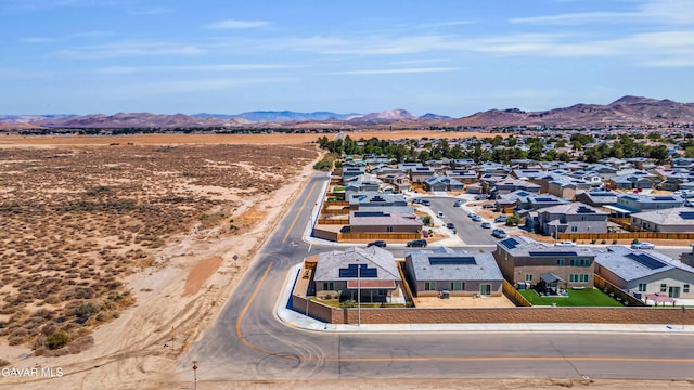 3932 Birchwood Ave, Rosamond, CA 93560 - aerial view of residential area with a mountain backdrop