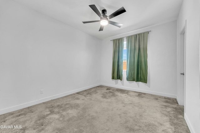 3932 Birchwood Ave, Rosamond, CA 93560 - unfurnished room featuring carpet floors and a ceiling fan