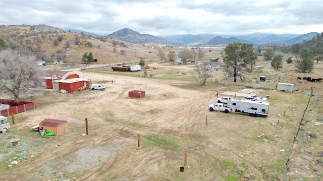 15782 Caliente Creek Rd, Caliente, CA 93518 - aerial view with a rural view and a mountain view