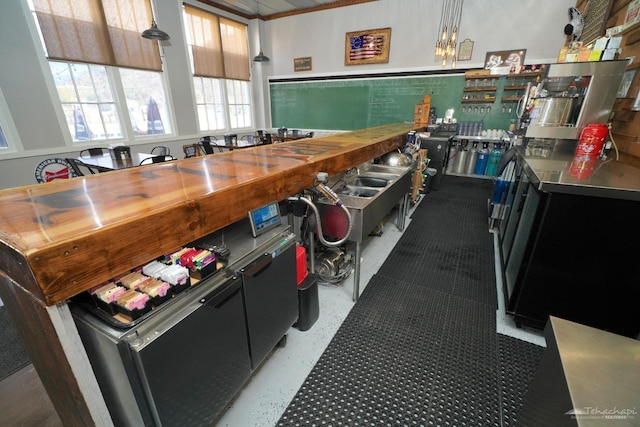 15782 Caliente Creek Rd, Caliente, CA 93518 - kitchen with stainless steel counters
