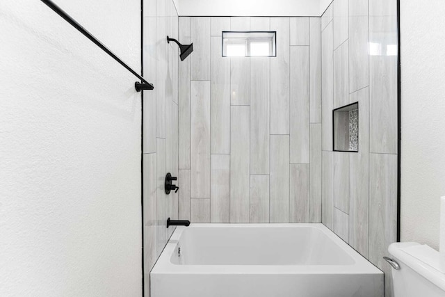 42730 W 23rd St, Lancaster, CA 93536 - bathroom with toilet and tiled shower / bath combo