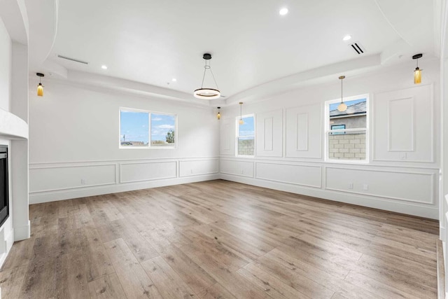 42730 W 23rd St, Lancaster, CA 93536 - unfurnished living room featuring light hardwood / wood-style floors