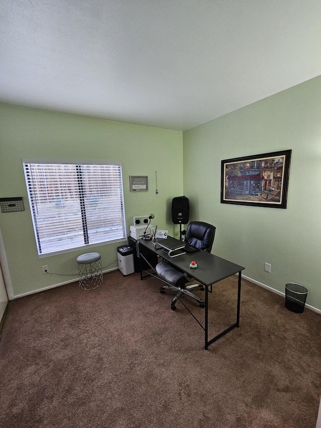 403 Sunrise Ter, Palmdale, CA 93551 - home office with baseboards and carpet