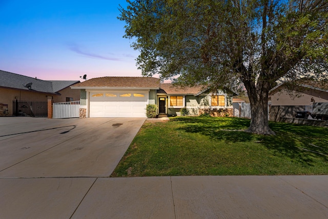 38115 E 41st St, Palmdale, CA 93552 - single story home featuring stucco siding, a garage, and driveway