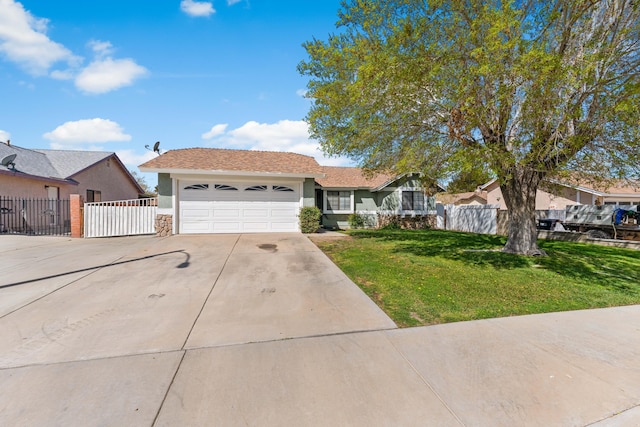 38115 E 41st St, Palmdale, CA 93552 - single story home featuring an attached garage, driveway, and stucco siding