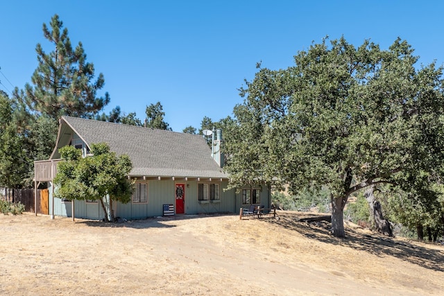 view of front of house