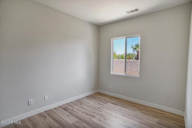 41729 Firenze St, Lancaster, CA 93536 - unfurnished room with light wood-type flooring and baseboards