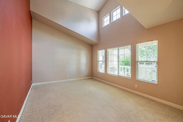 4068 Vancouver Ln, Quartz Hill, CA 93536 - spare room featuring carpet floors and a high ceiling