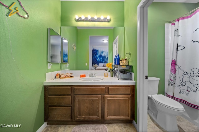 42409 W 66th St, Lancaster, CA 93536 - bathroom featuring vanity and toilet