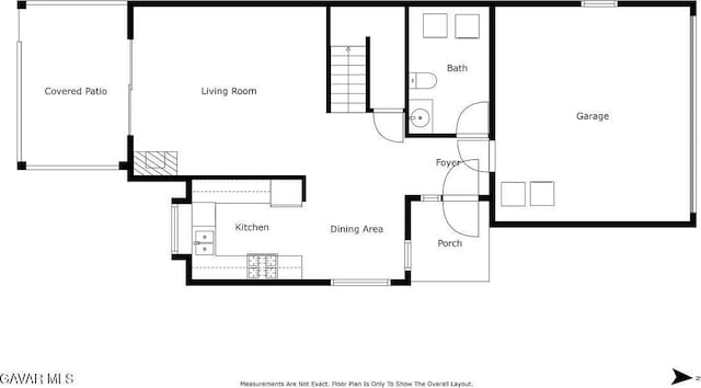 425 W W Ave J5, Unit 37, Lancaster, CA 93534 - view of home floor plan