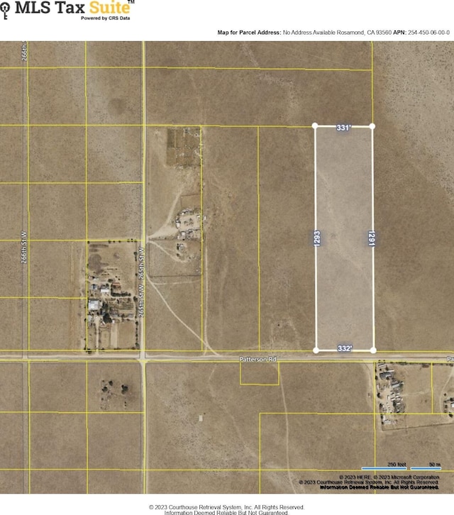 PATTERSON 263rd St W, Rosamond CA, 93560 land for sale