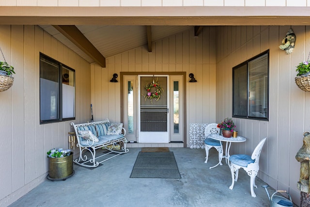 23761 El Rancho Dr, Tehachapi, CA 93561 - property entrance featuring a porch