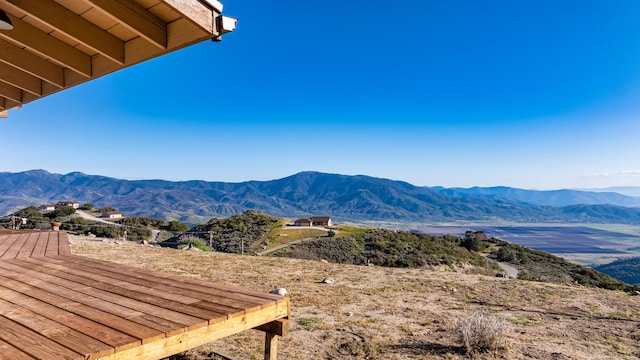 23761 El Rancho Dr, Tehachapi, CA 93561 - view of mountain background