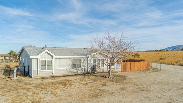 view of rear view of house