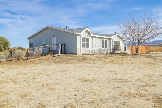 view of rear view of house