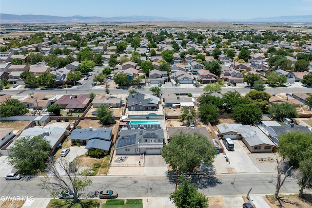 45503 Lorimer Ave, Lancaster, CA 93534 - aerial view of residential area featuring a mountainous background