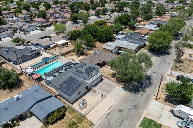 45503 Lorimer Ave, Lancaster, CA 93534 - aerial view of residential area featuring a pool area